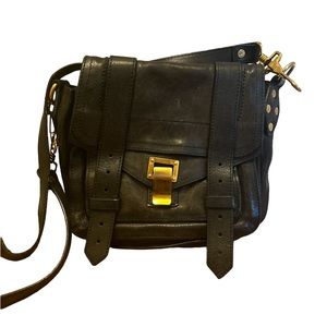Proenza schouler ps1 mini navy bag